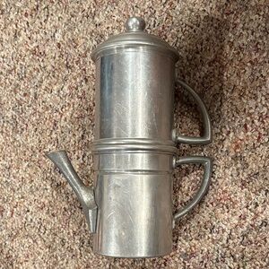 Vintage Silver Coffee Pot. Italian!